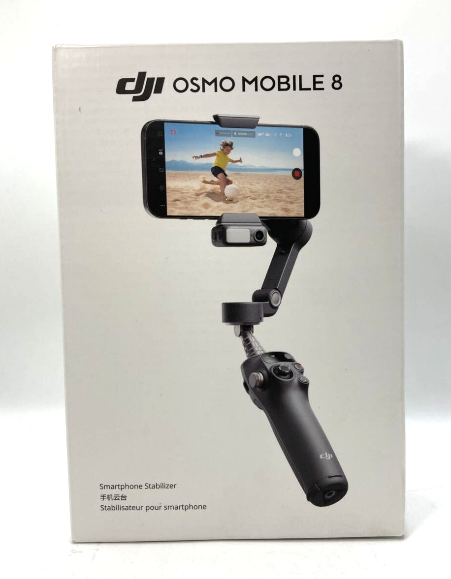 DJI Osmo Mobile 8P Advanced Tracking Combo Smartphone Gimbal AI ActiveTrack