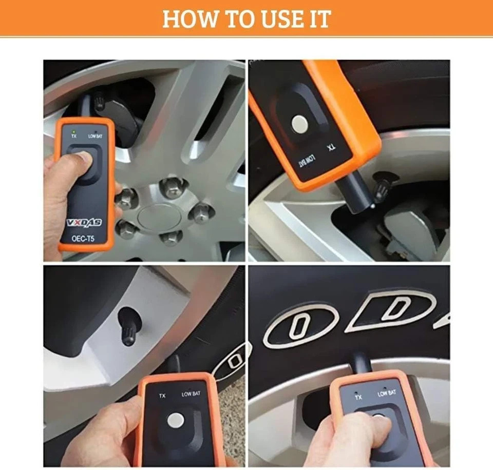 GM TPMS Relearn Tool Sensor Reset Activation Programming for Chevy Vehicles - Up