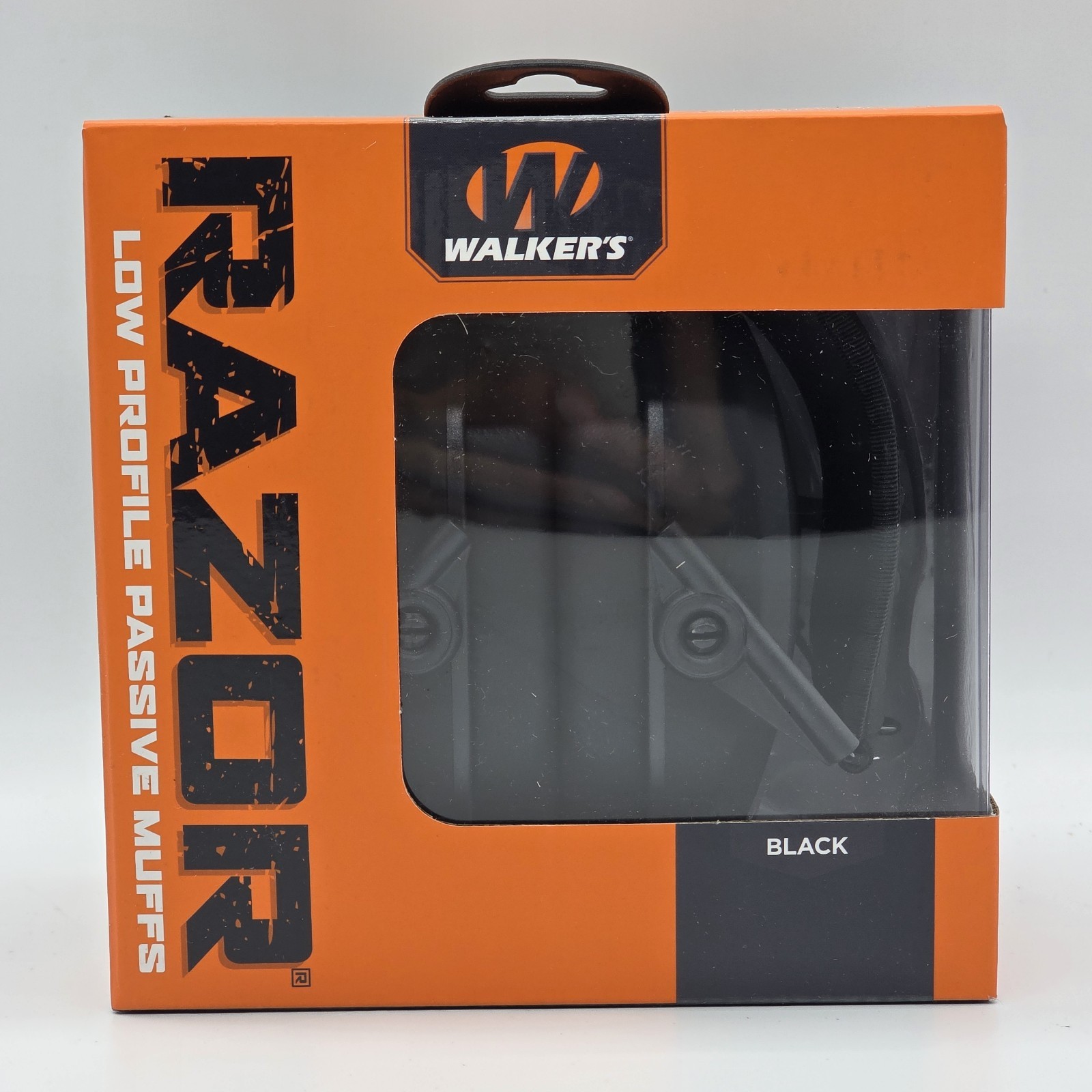 NEW - Walker’s Razor Low Profile Passive Muffs - Black