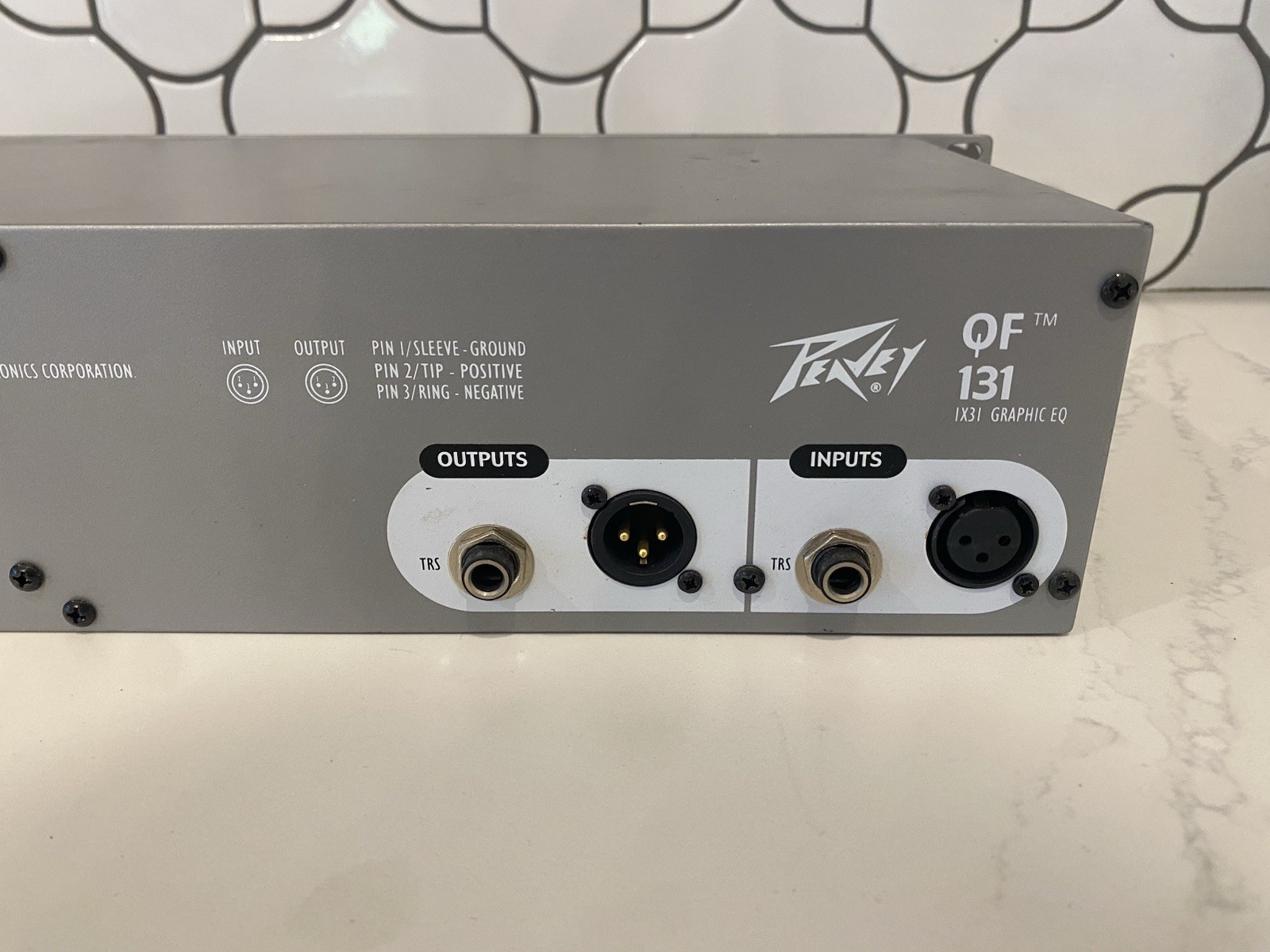 Peavey QF131 Graphic Equalizer w/Power Cord