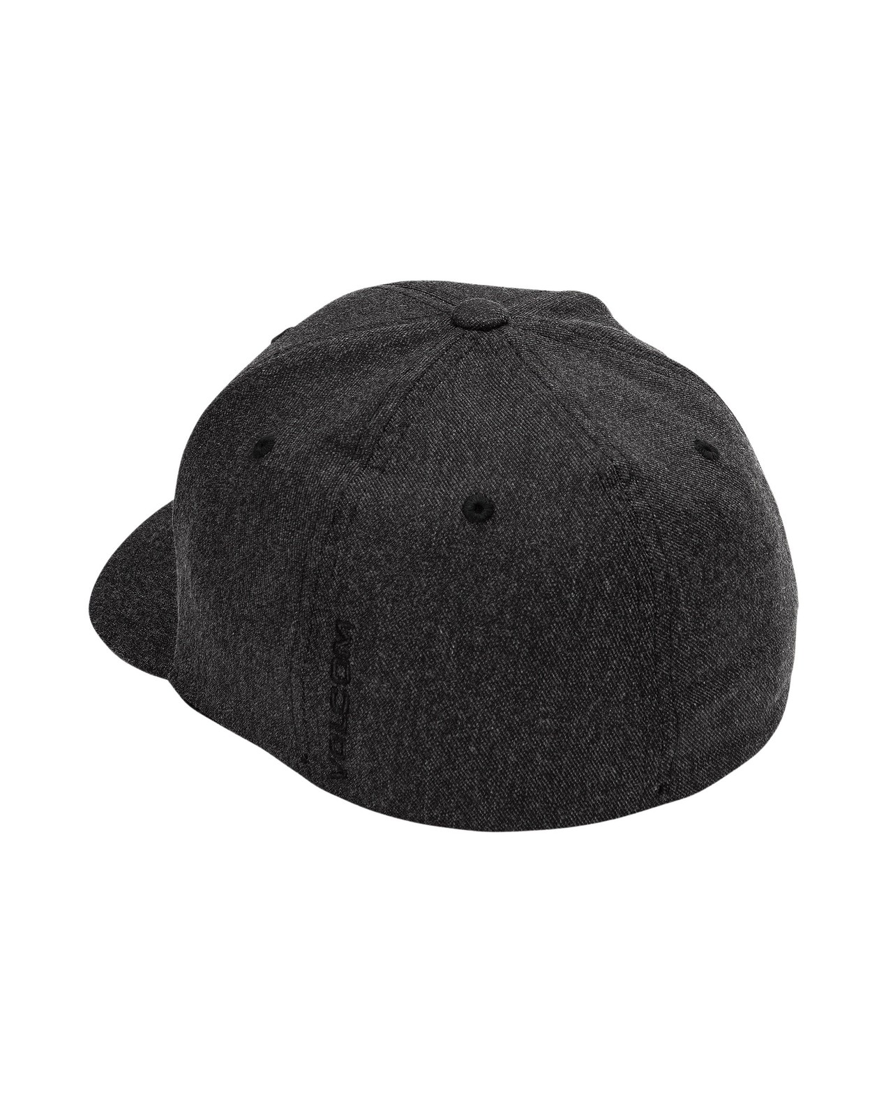 Volcom Full Stone Heather Flexfit Hat, Charcoal Heather, Small/Medium
