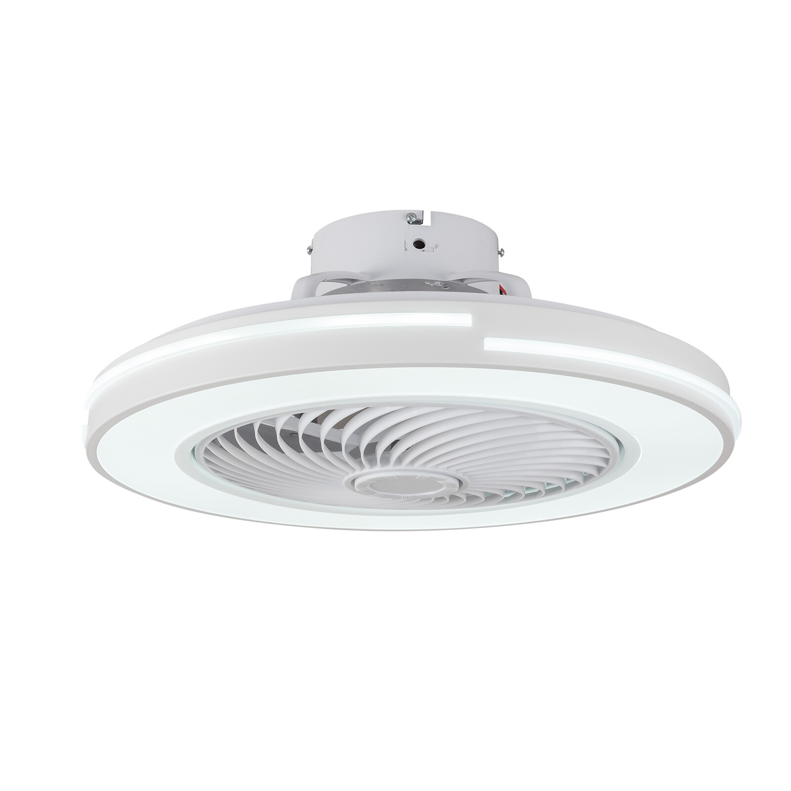 20" Modern Ceiling Fan with LED Light Chandelier Flush Mount Lamp Remote Control