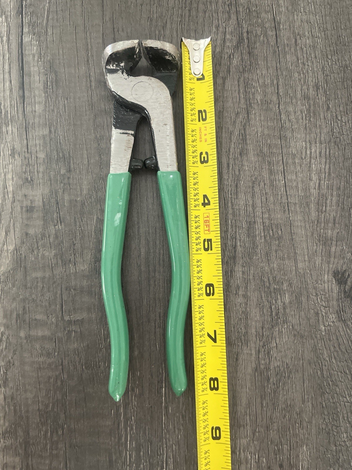 Glass Tile Nippers Mosaic Stained Glass Grozing Pliers Cutter Tool Green Handle