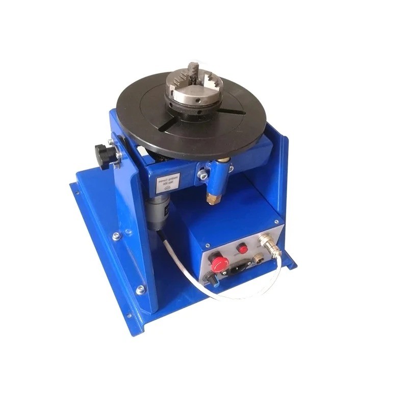 10kg Compact Positioner for TIG Welding Automatic WeldingTurntable with 65 Chuck