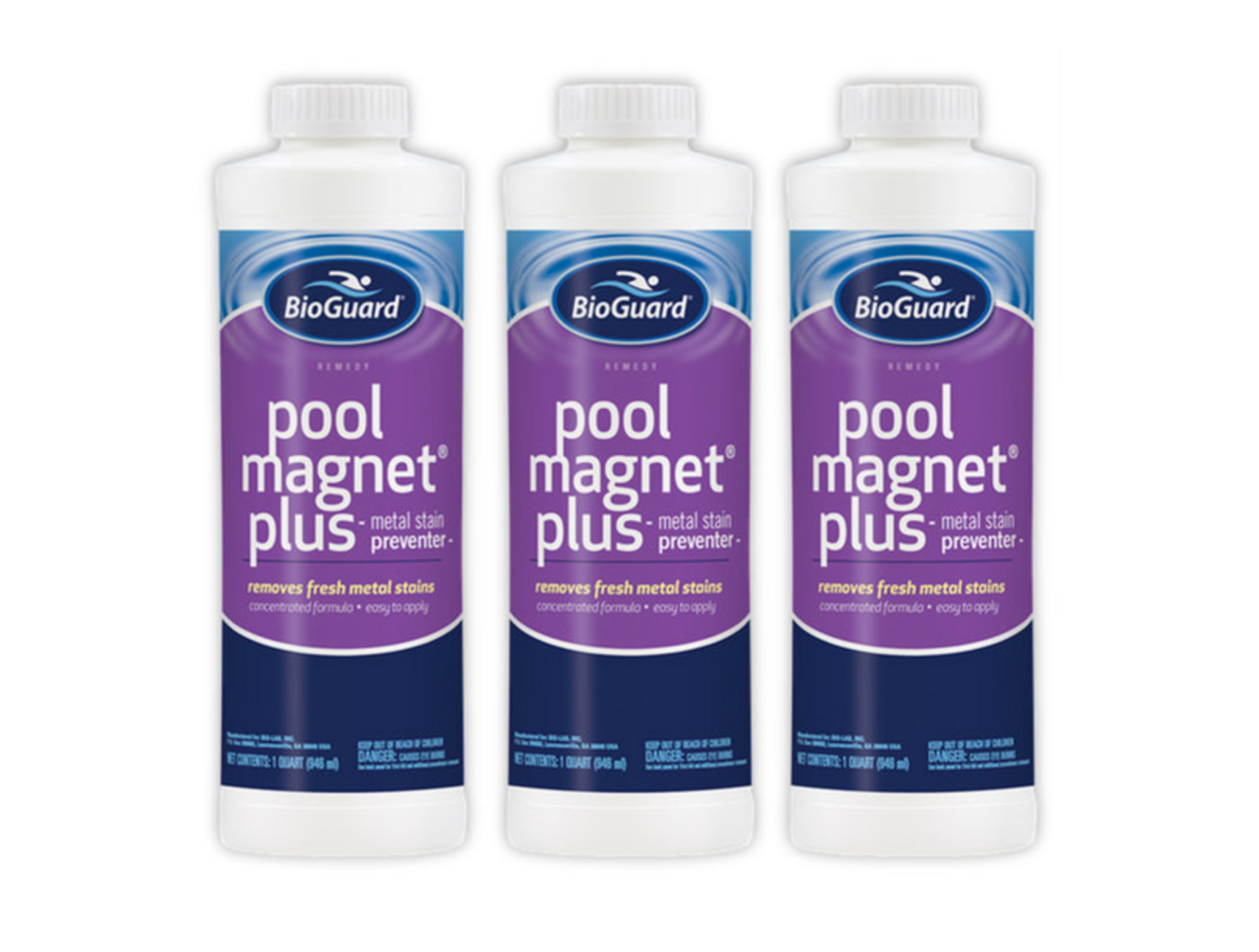 BioGuard Pool Magnet Plus - 1 qt 3 Pack