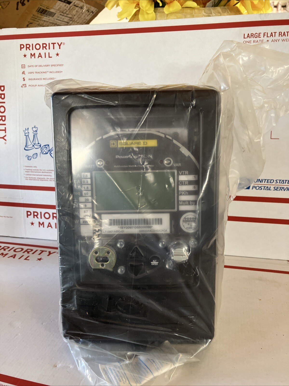 Square D By Schneider Electric Powerlogic ION8600 Power Meter -New