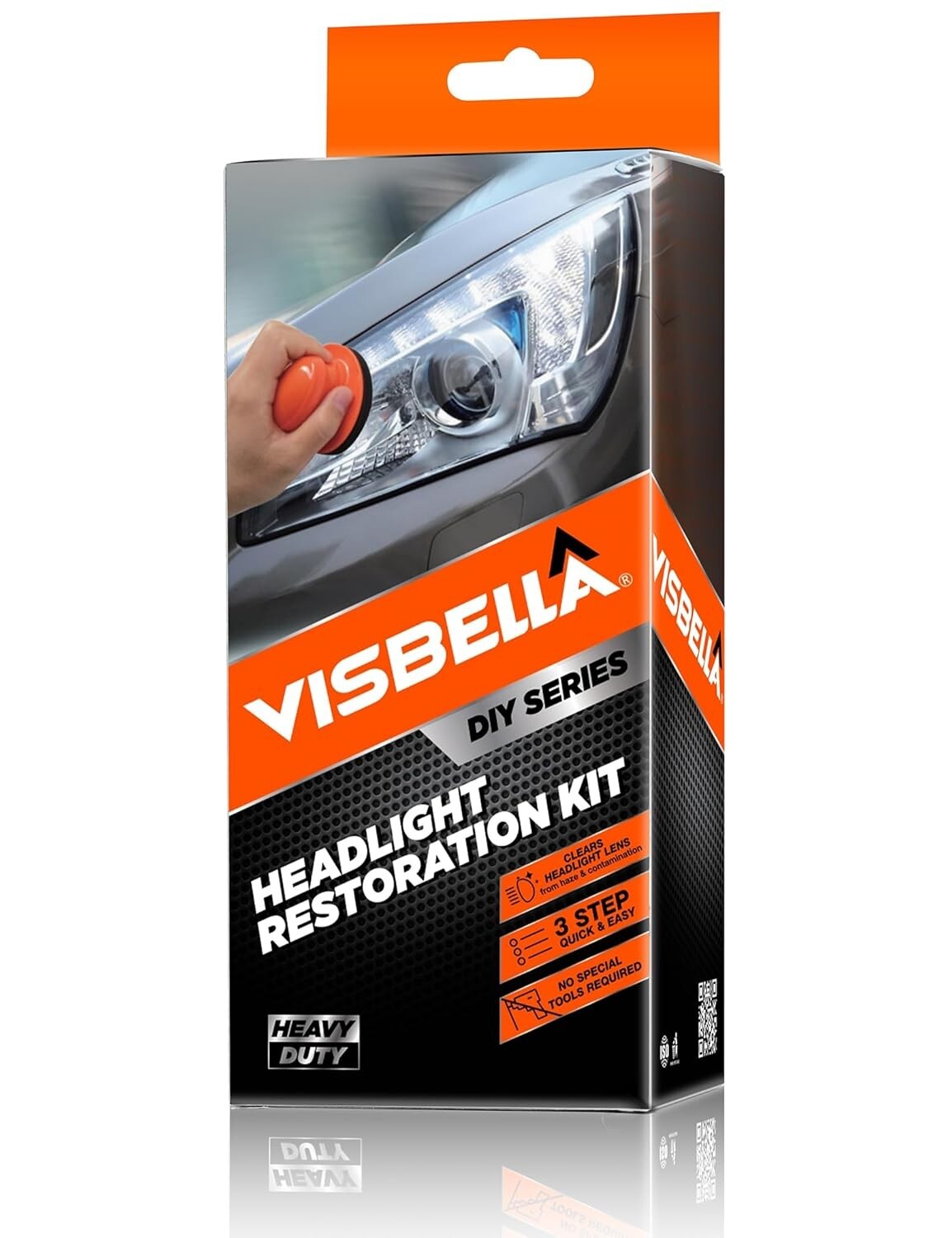 Headlight Restoration kit for Hand buffing VISBELLA