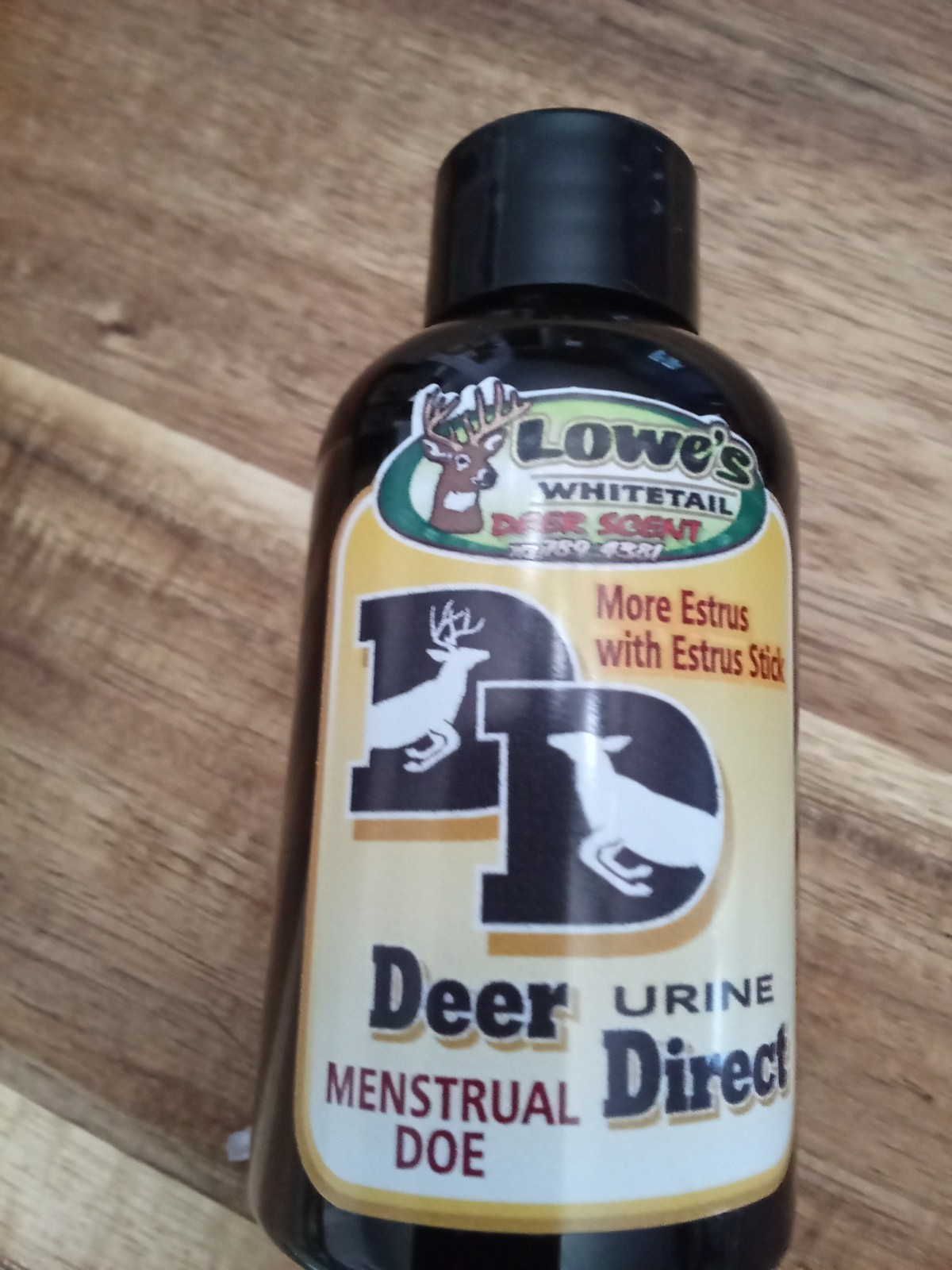 Menstrual Doe with Estrus Stick 2 oz. made by Lowe's Whitetail Deer Scents