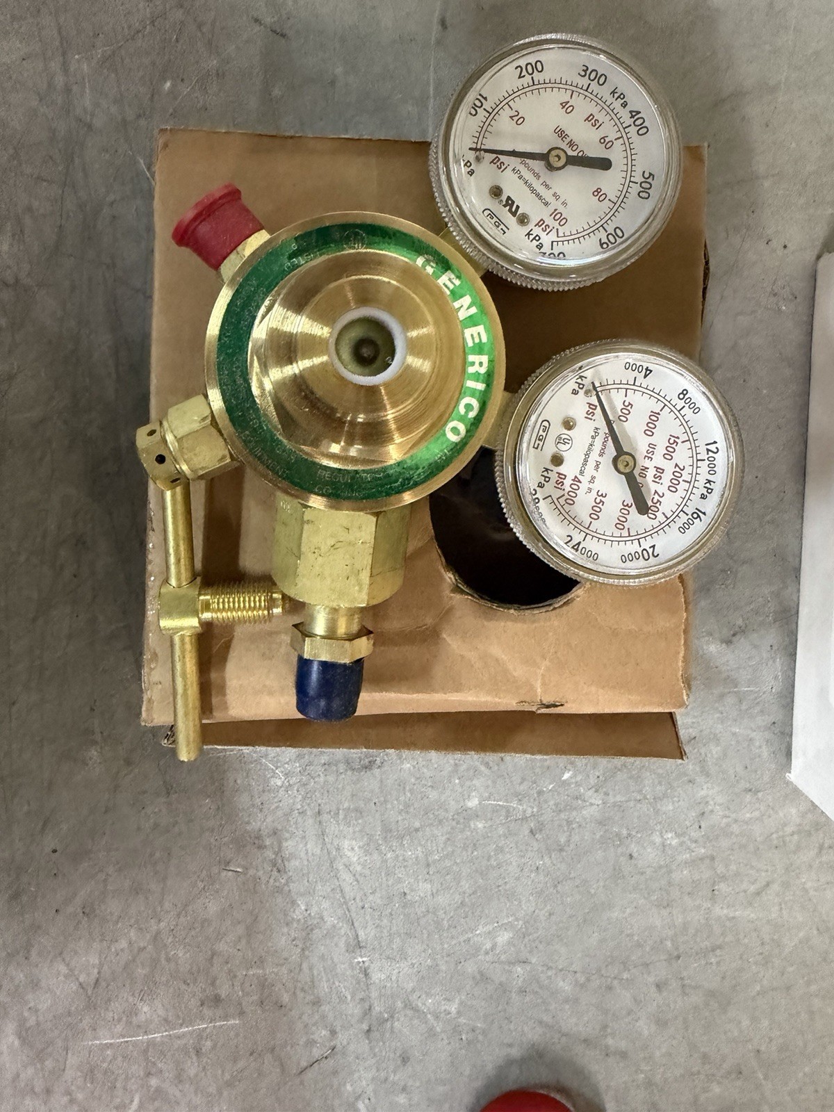 NEW US Forge Oxygen Regulator Medium Duty PN: 08026