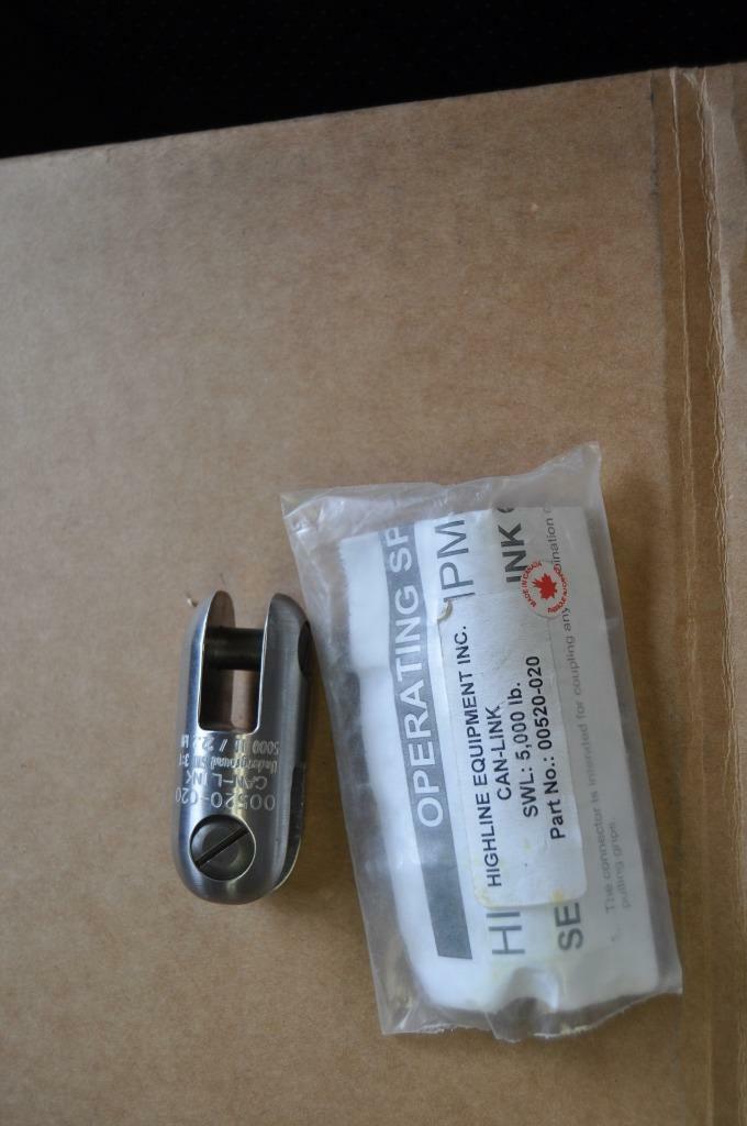 HIGHLINE EQUIPMENT  00520-020  CONNECTING LINK 5000 LBS  1 1/4 DIA NEW
