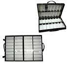 32 PAIR BRIEFCASE SUNGLASS HOLDER carry compact display handle glasses