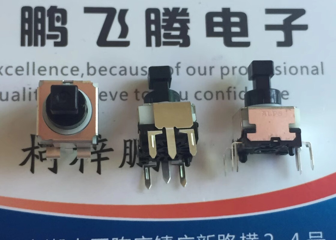 10pcs new for ALPS touch switch SPEF120100 push self-reset switch 6-pin straight