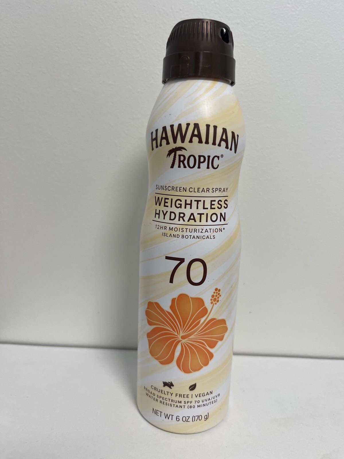 Hawaiian Tropic Spray Sunscreen SPF 70 – 6 oz (Exp 08/2025–02/2026)