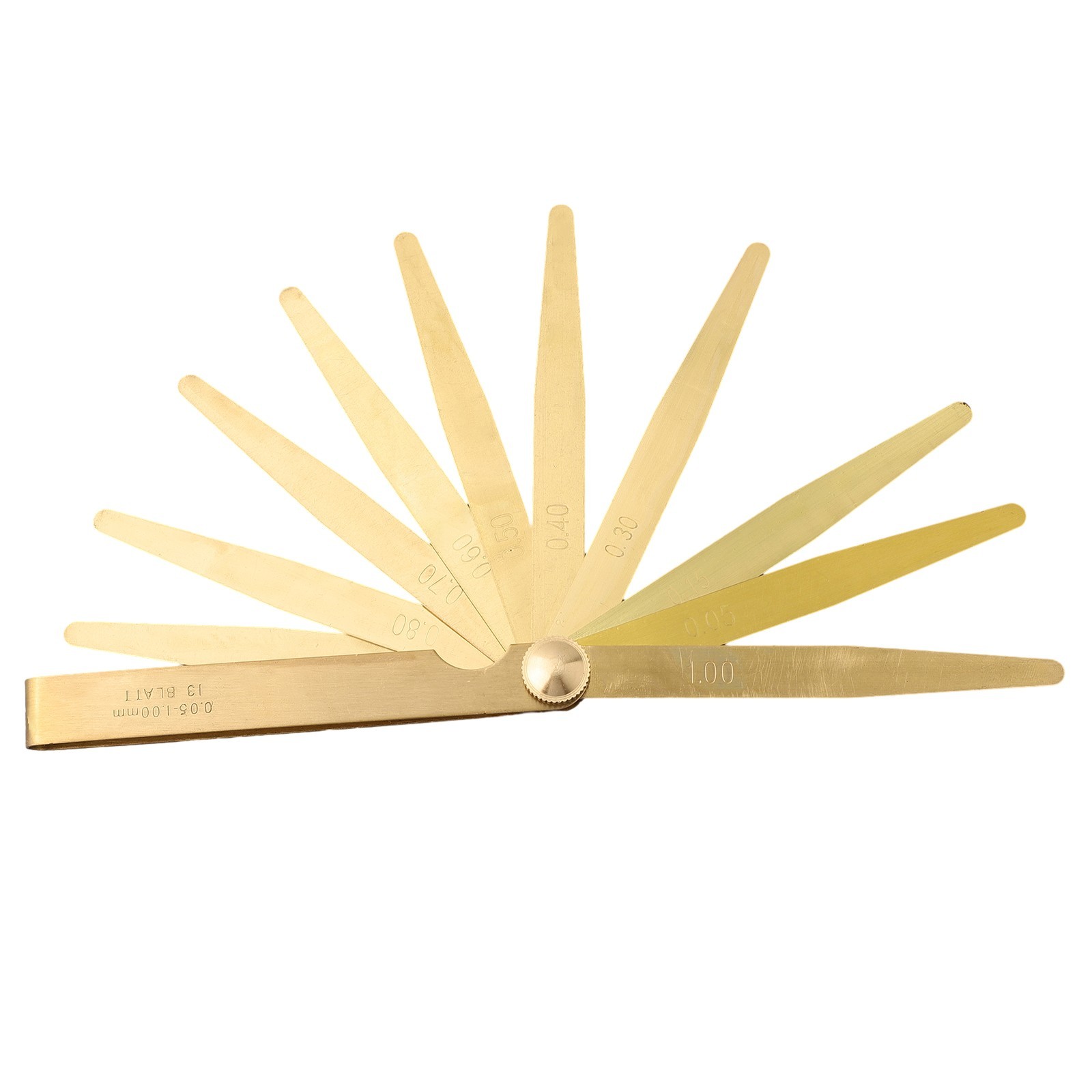 Measure Tool Feeler Gage Brass Engineers Measure Tool Suitable For Designers