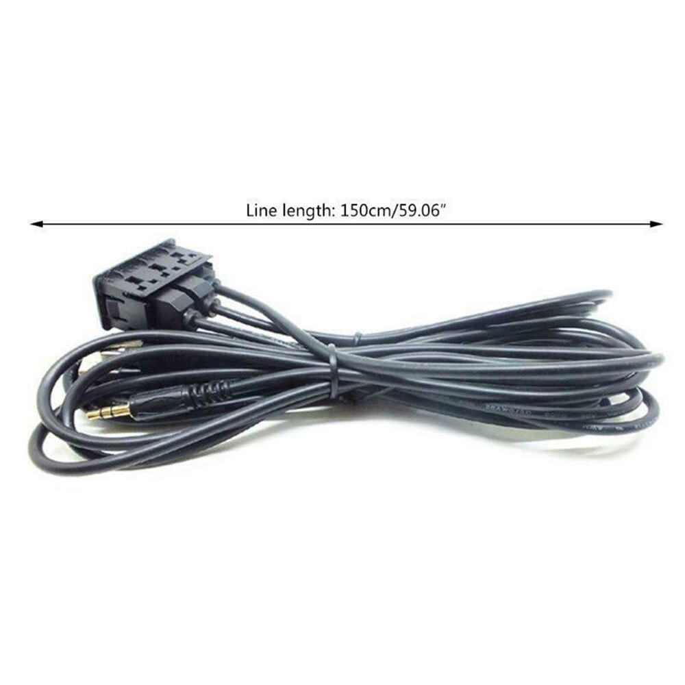 150CM Extension Cable Adapter Type C AUX USB Extender Car Dash Flush Panel Mount