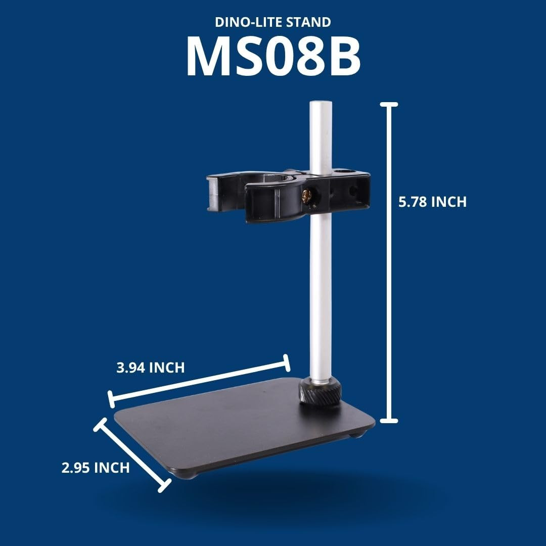 MS08B Compact Portable Table Top Stand, Adjustable, 3.9" X 2.9" X 5.7"