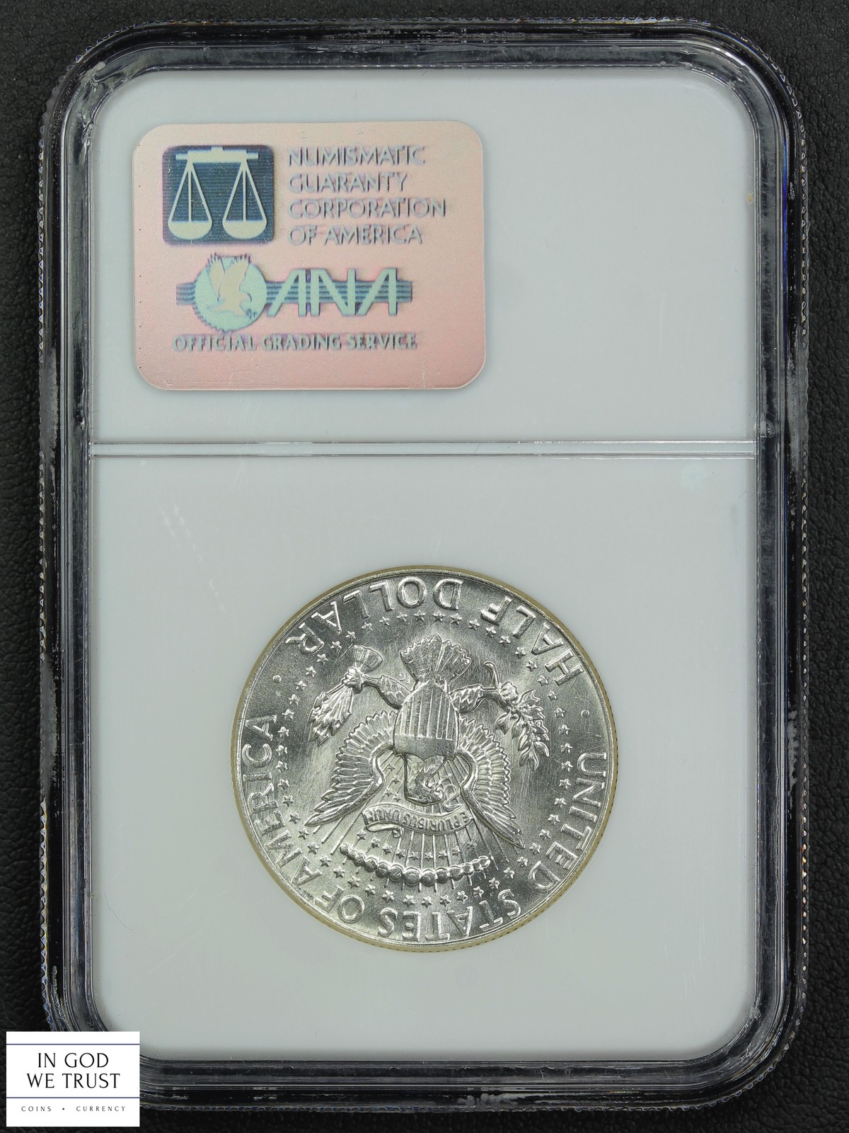 4-Coin Binion Hoard Uncirculated Silver Type Set NGC MS UNC