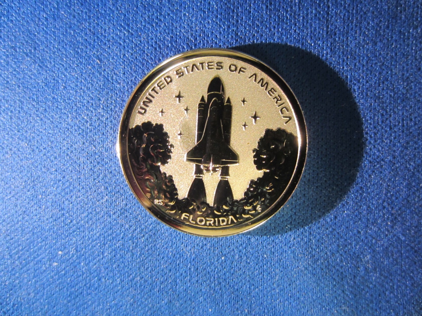 2025 S 1 FLORIDA  Innovation Dollar HONORS SPACE SHUTTLE PROGRAM  REVERSE PROOF