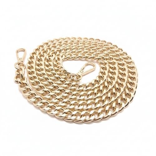 Purse Chain Strap 47" for Replacement Crossbody Bag Chain with Metal Gold 47"