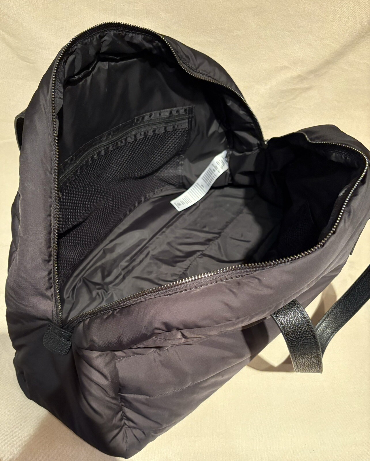 FABLETICS Quilted Double Handle Tote Black One Size