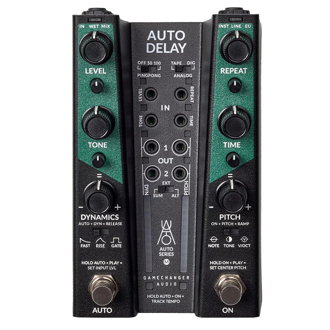 Gamechanger Audio AUTO Delay Pitch-Responsive Dynamic Delay Guitar Pedal