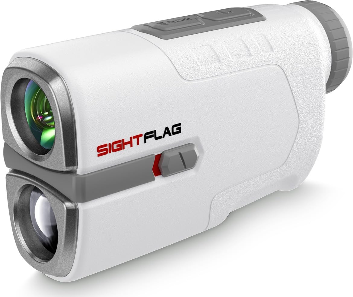 Golf Rangefinder with Slope, 1300 Yards Laser Range Finder for Hunting