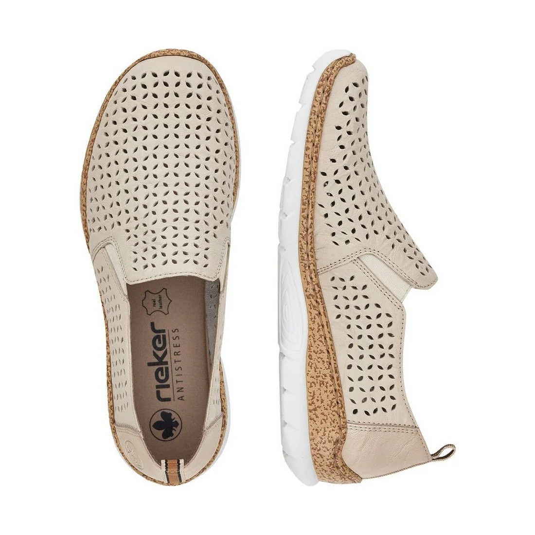 Rieker Loafers Beige