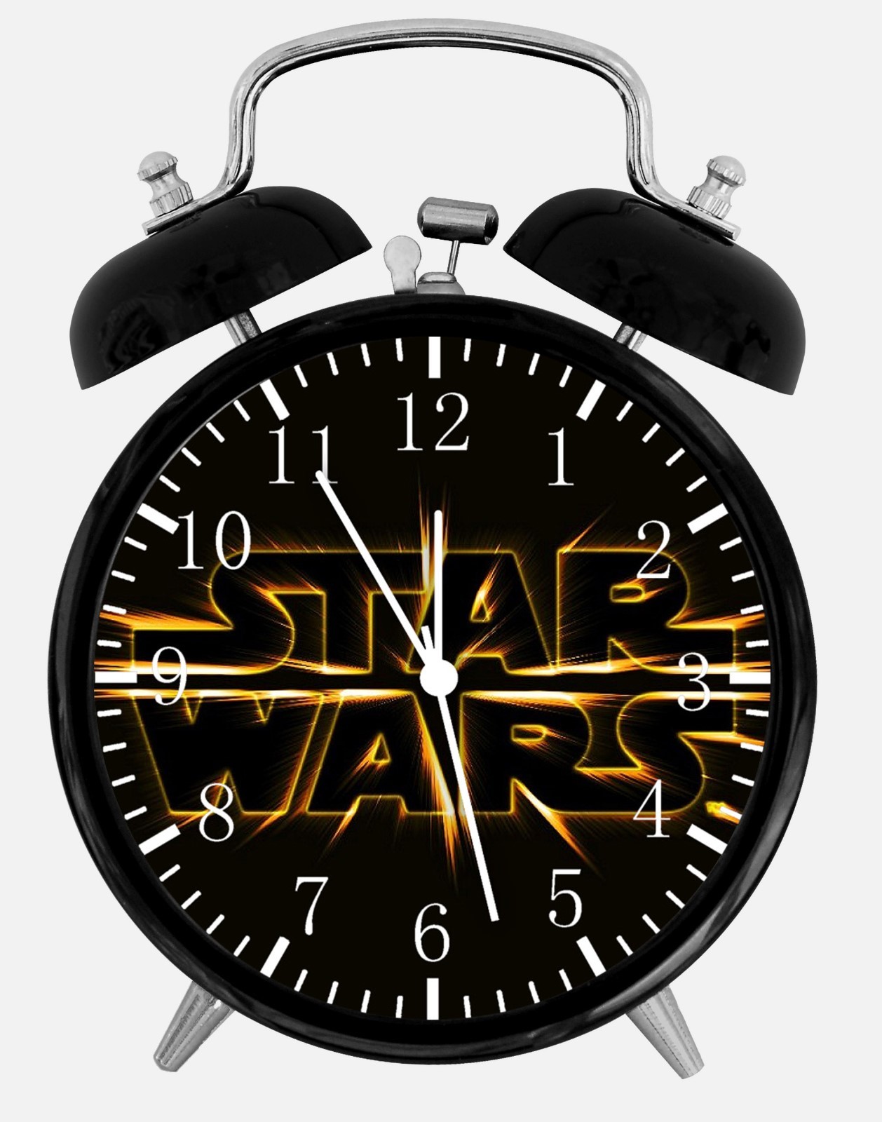 Star Wars Alarm Desk Clock 3.75" Room Office Decor E60 A Nice Gift