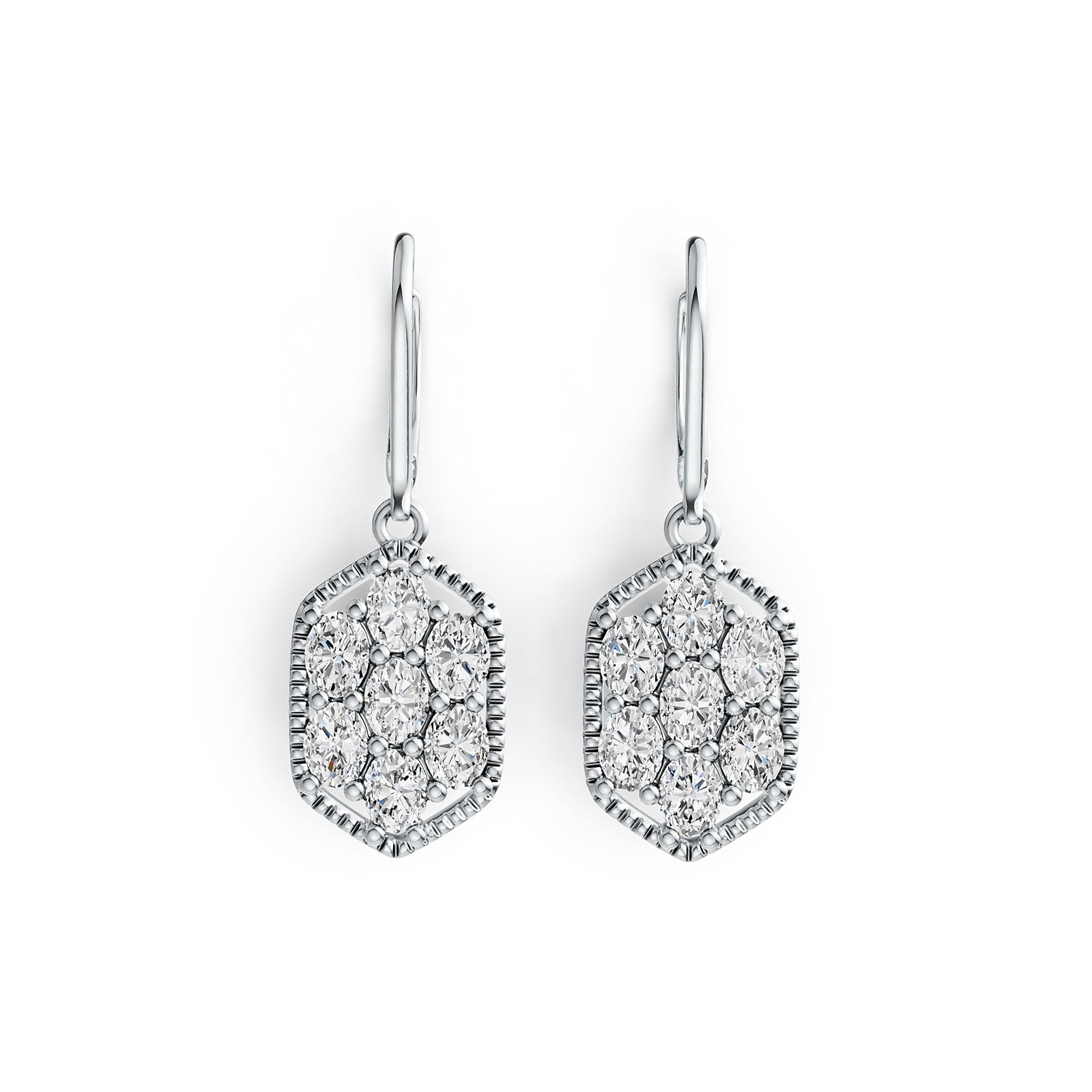Sterling Silver Semi Mount Earrings Setting Oval OV 4X3mm