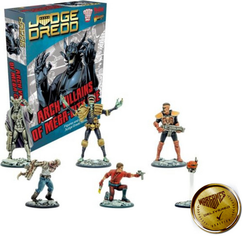 Warlord Games - Judge Dredd Arch Villains of Mega City 1 - 28mm - 652210201