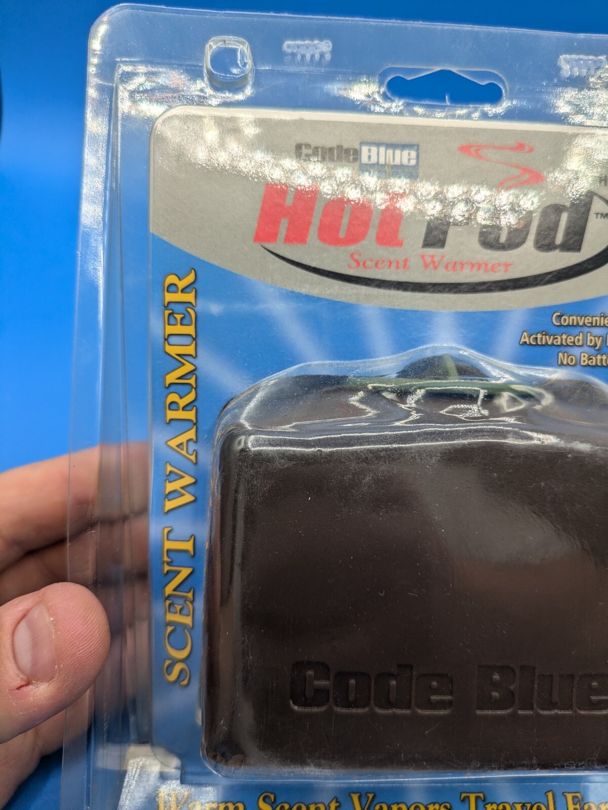 CODE BLUE - HOT POD SCENT WARMER - HAND WARMER ACTIVATED