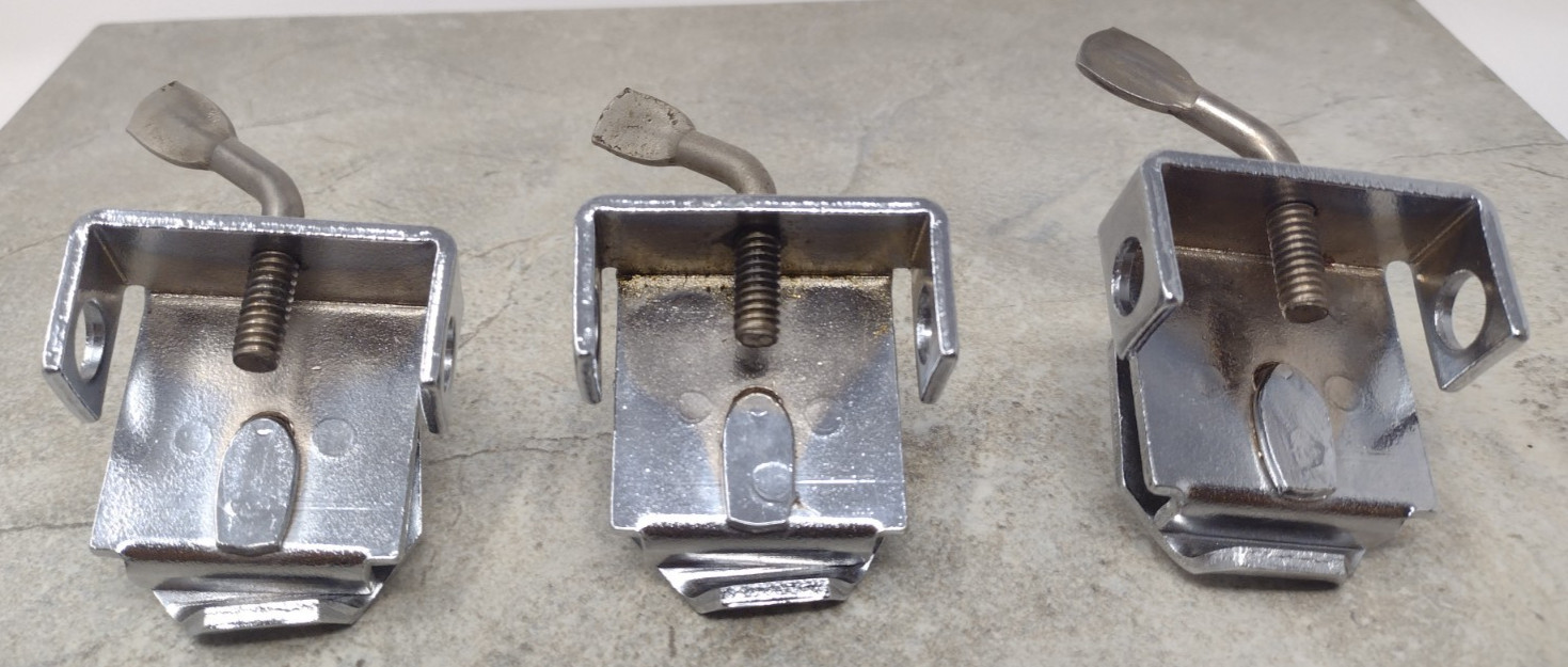 Latin Percussion Accessory Mounts/Clamps Hardware Set of 3