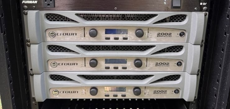 Crown CDi2000 2-Channel, 800w 2,4,8-ohm 70V/140V Commercial Power Amplifier Amp