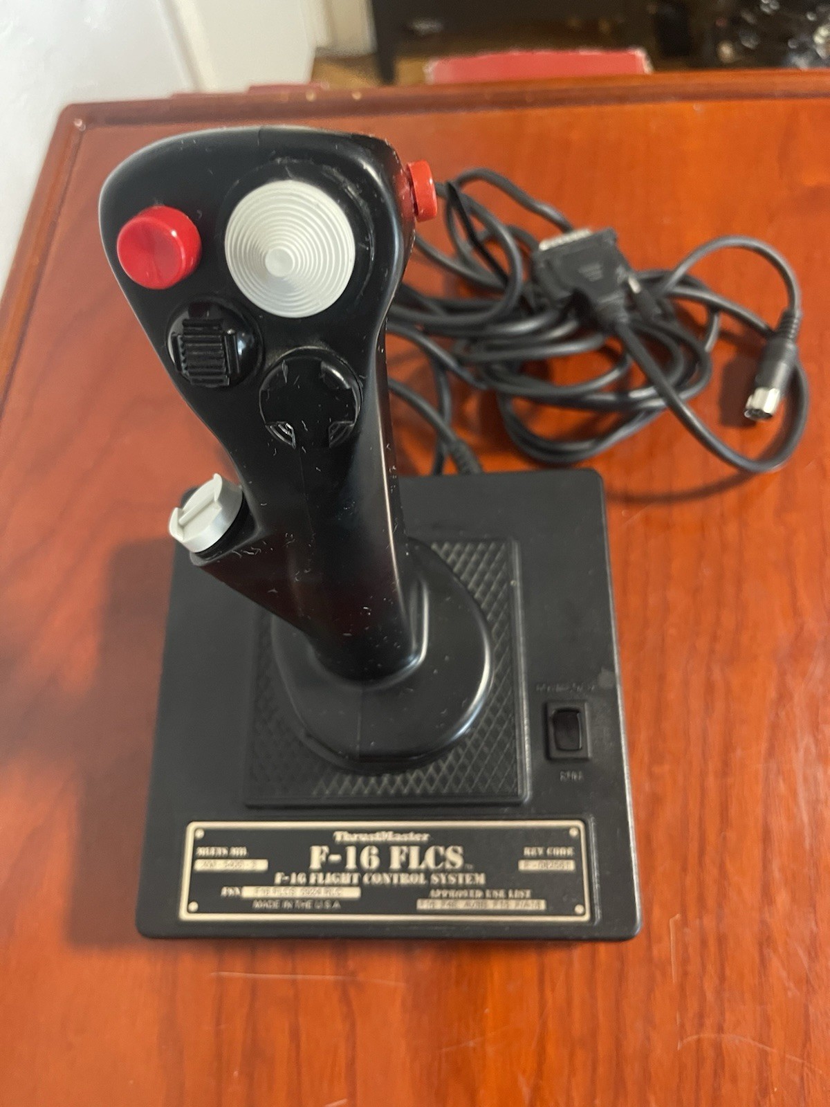 ThrustMaster F-16 FLCS Flight Control System Vintage Joystick Controller Card