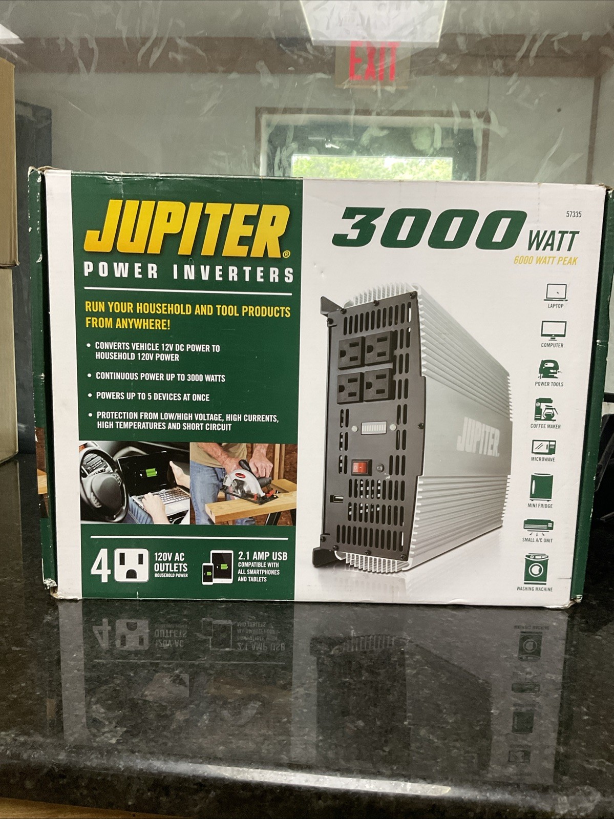 Jupiter 57335 3000wt Power Inverter 124412-2