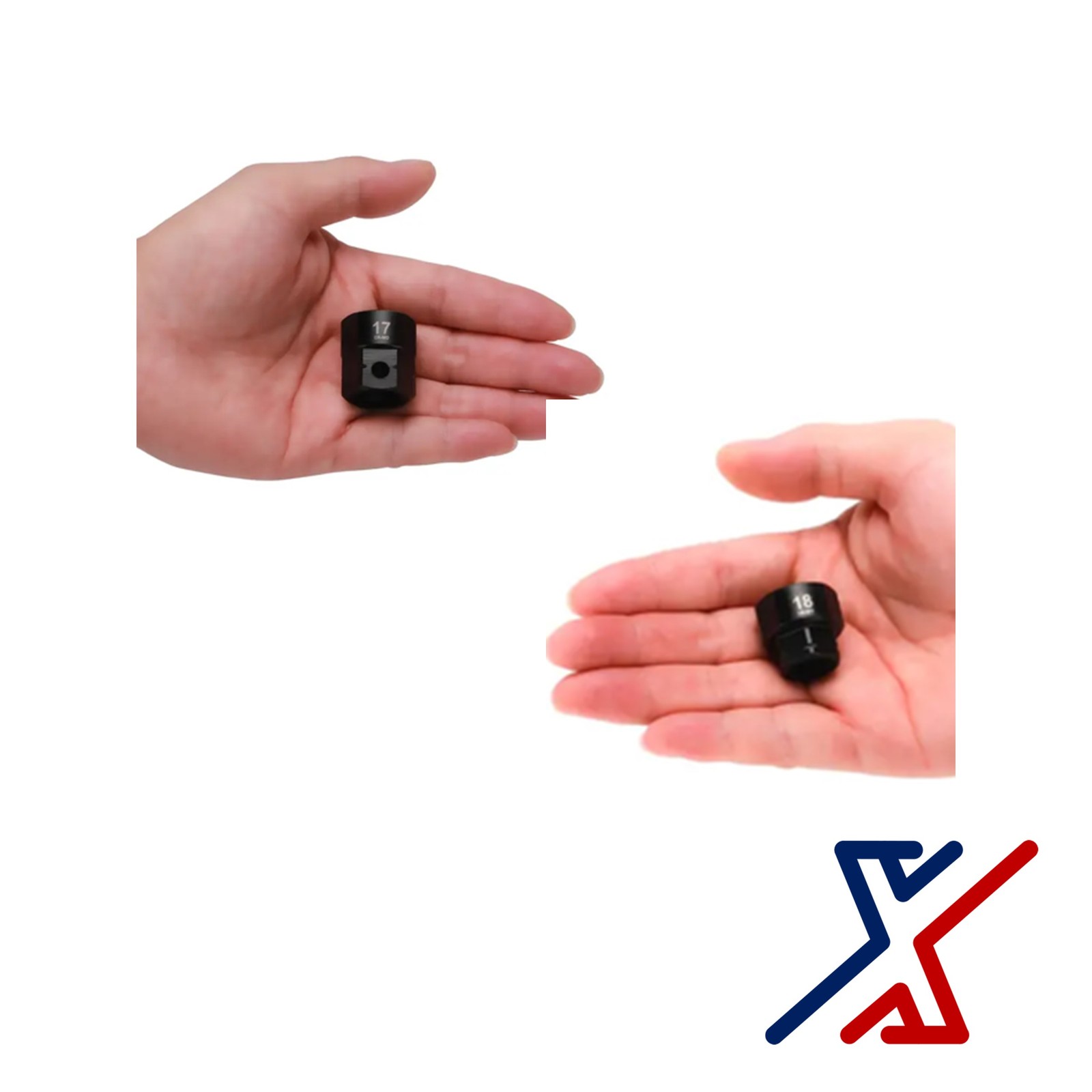 7mm. x 3/8" Drive Nano Socket / Stuby Socket by X1 Tools