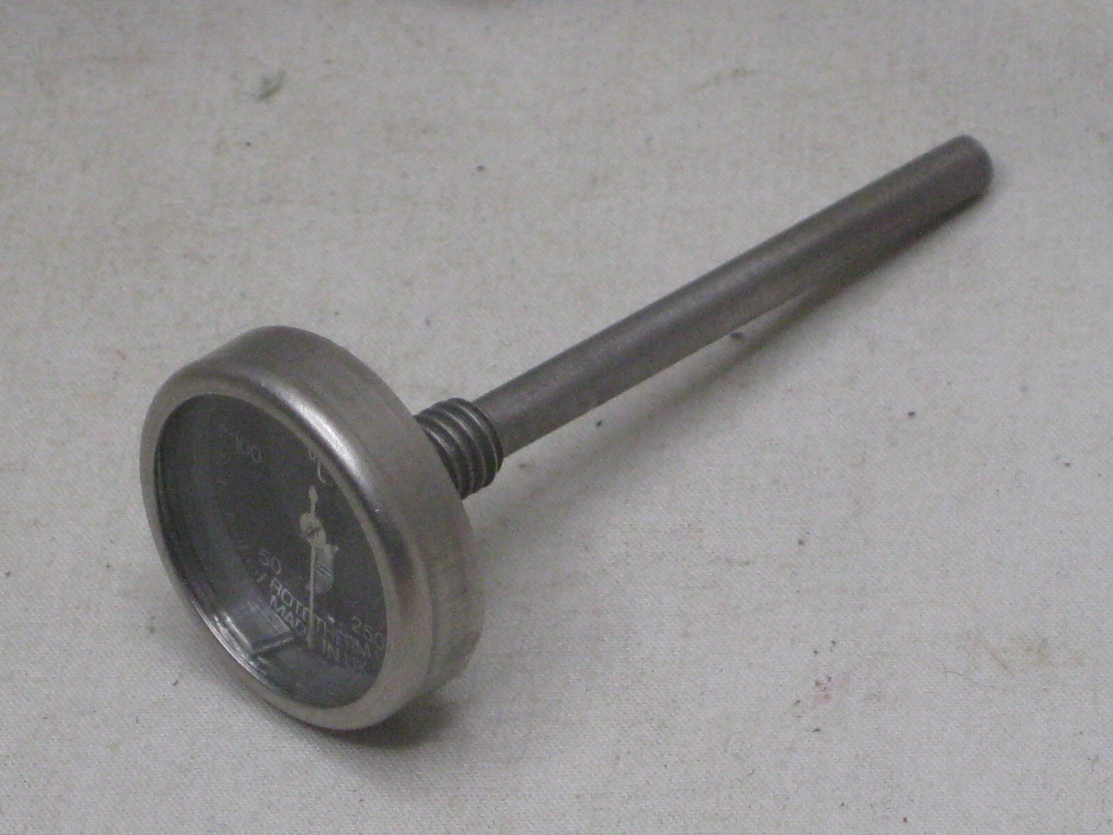 vintage ROTOTHERM Celsius temperature gauge probe thermometer MADE IN UK C