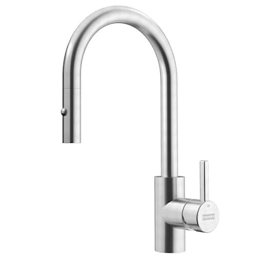 Franke FFP3350 Kitchen Faucet Pull Down Spray Prep STAINLESS STEEL New in Box!