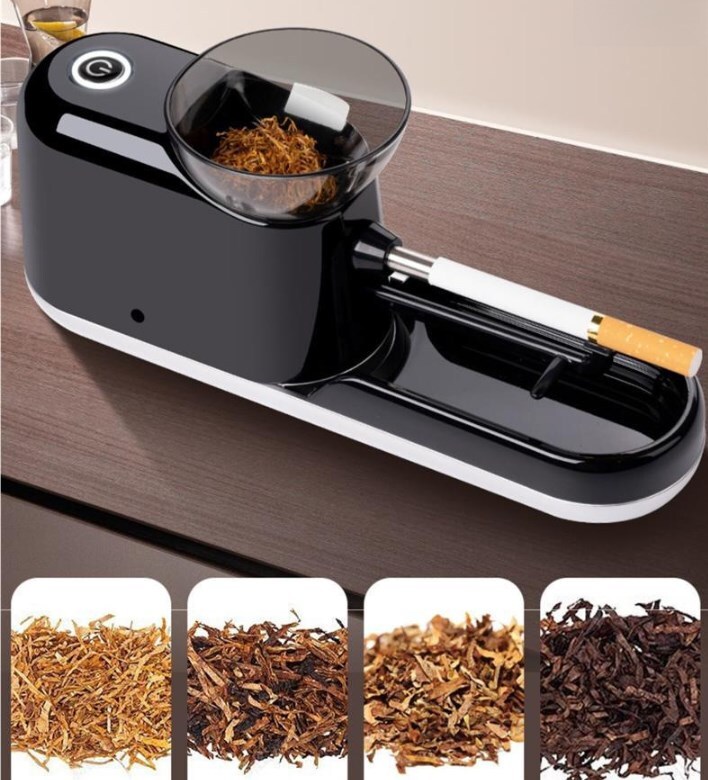 Electric Cones Rolling Machine Automatic Rolling Roller Tobacco Injector Maker