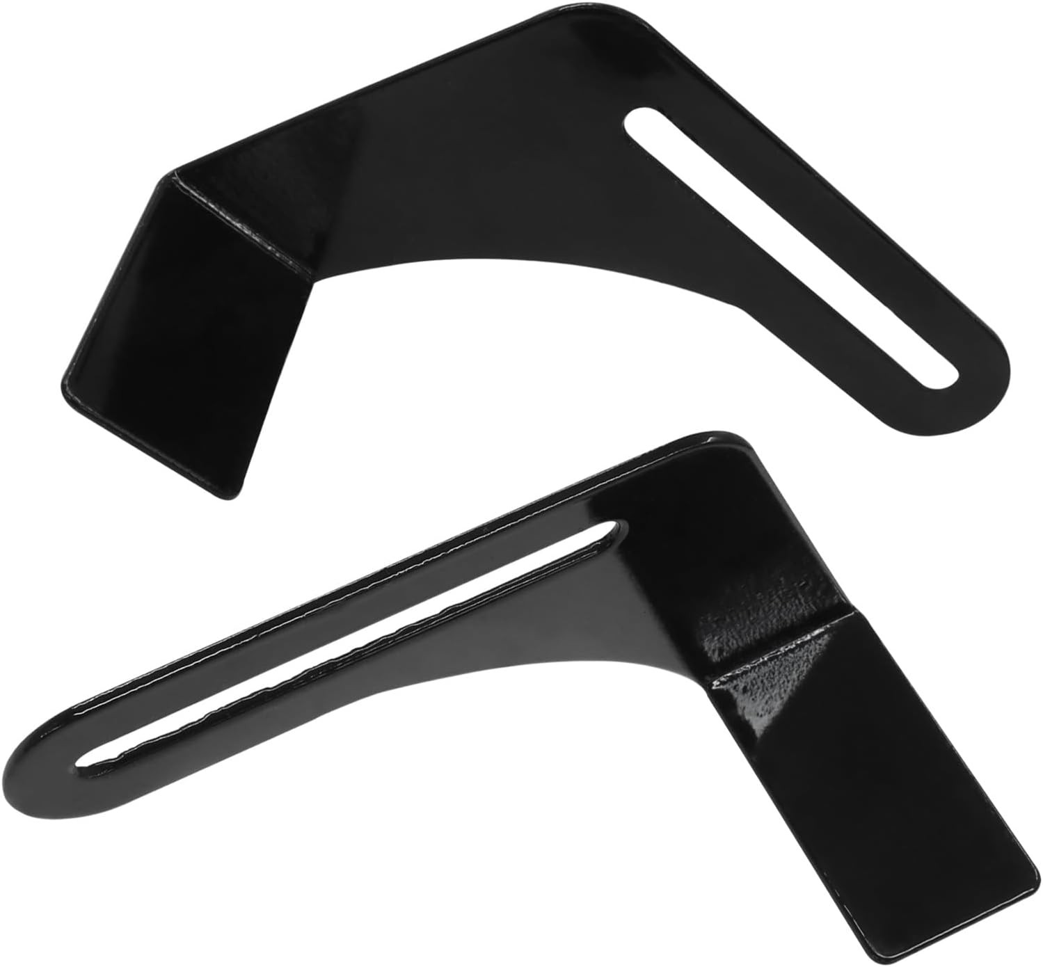 2Pcs 9.84" Bench Grinder Protective Tool Rest, Black | Stable Carbon Steel, for