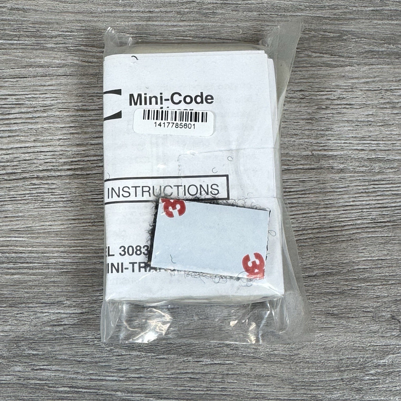Linear MCS308302 MultiCode 310MHz 2-Channel Key Ring Remote Control Transmitter