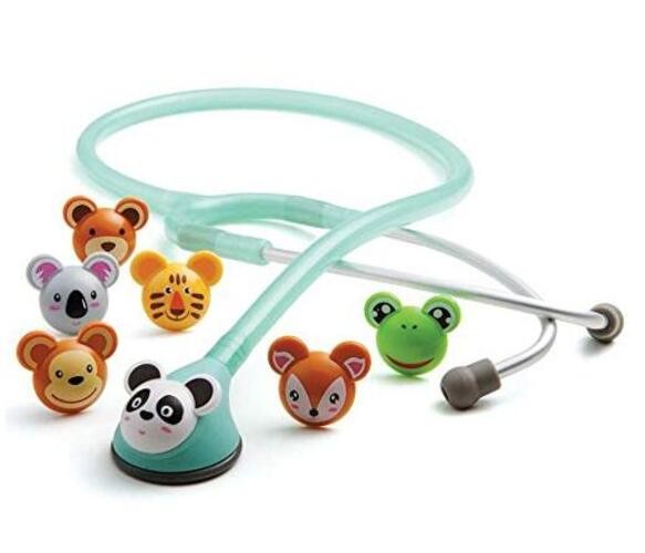- 618SF Adscope Adimals 618 Pediatric Clinician Stethoscope With Seafoam