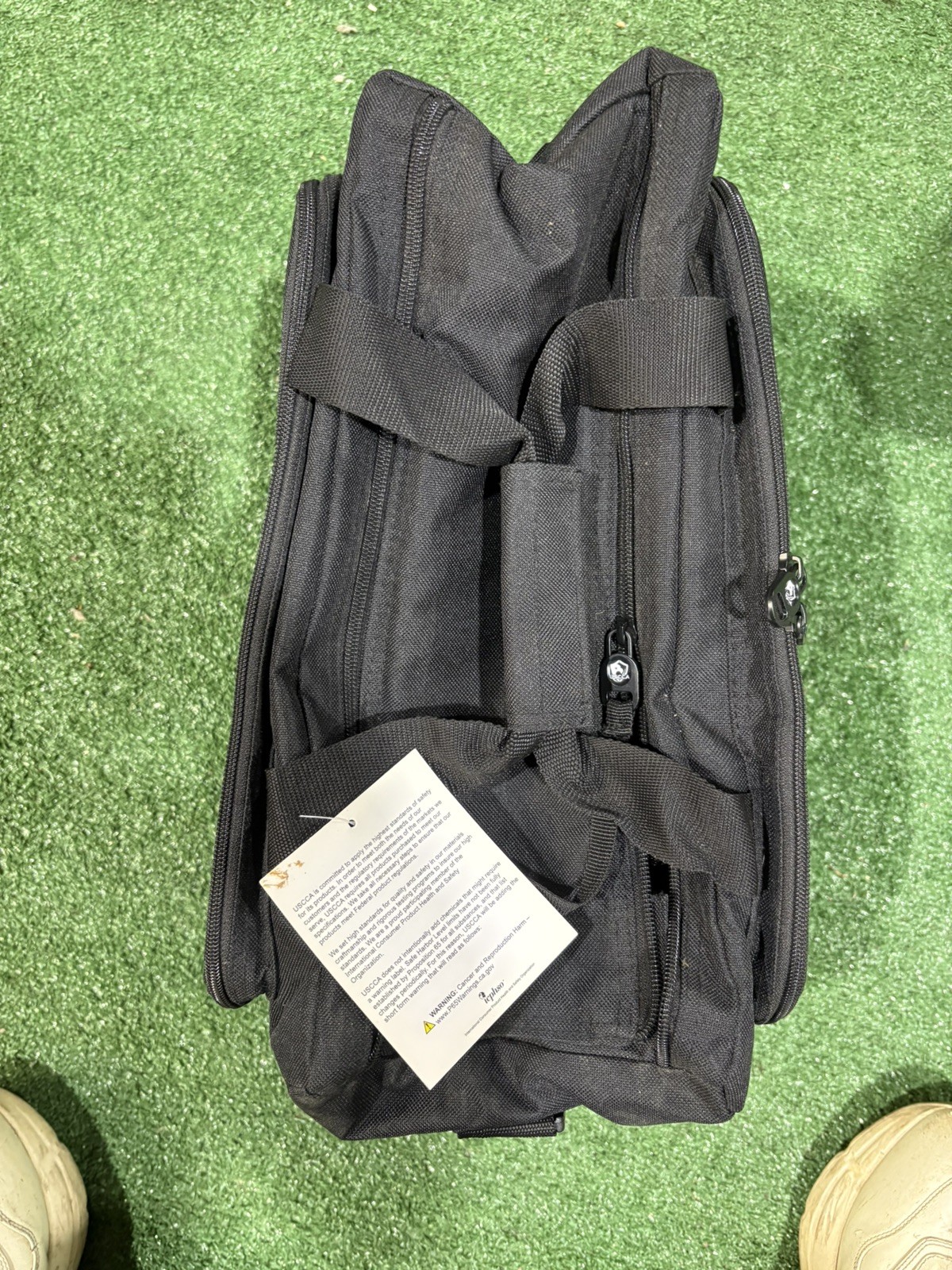USCCA Range Bag Tactical Duffel Bag Black 600D Carrying Case