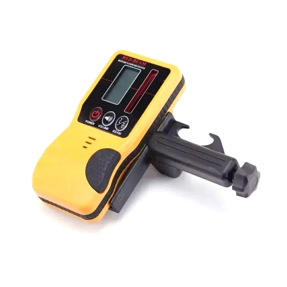 Red Beam spectra Laser Level Detector rotary universal Receiver with Bracket