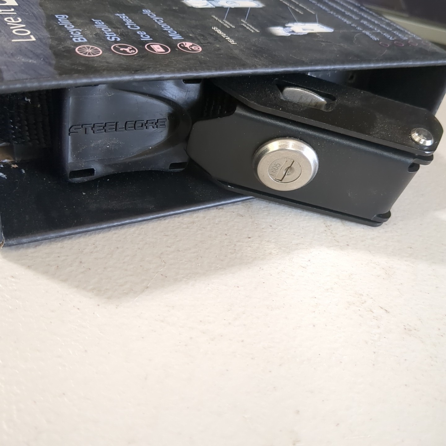 Steelcore Security Strap Single - 4.5 Feet