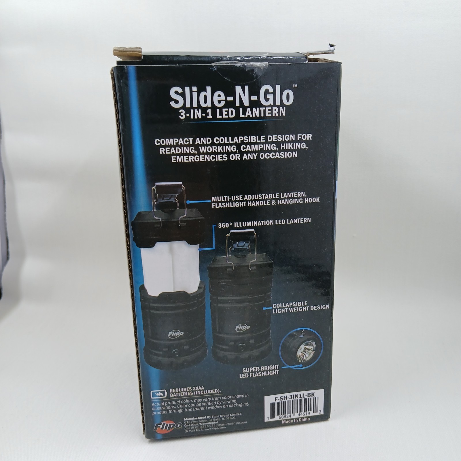 Camping Lantern NEW 3 In 1 LED Lantern Flame Effects