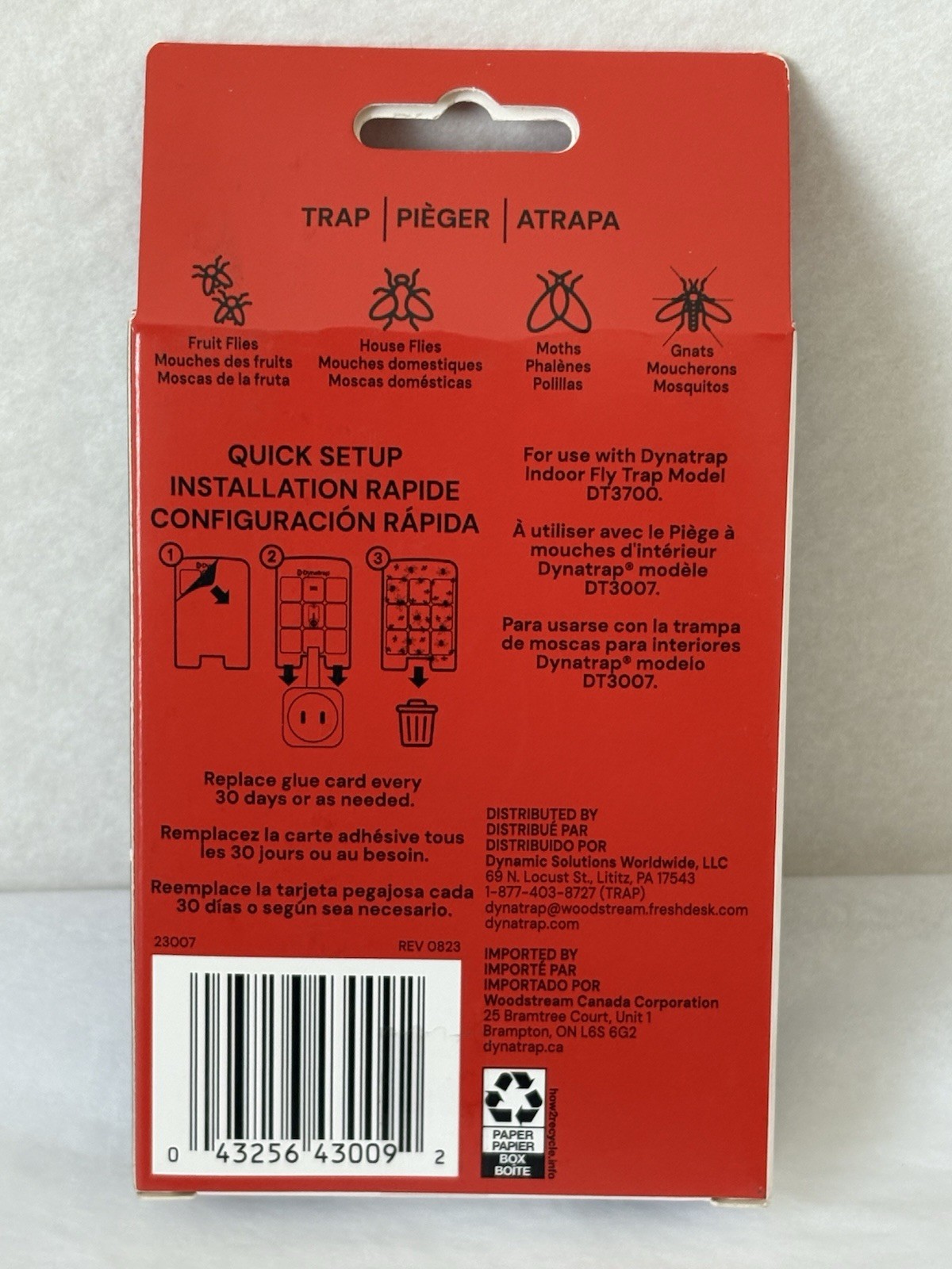 New DYNATRAP Glue Card Refills 6 pcs Total (SH7)