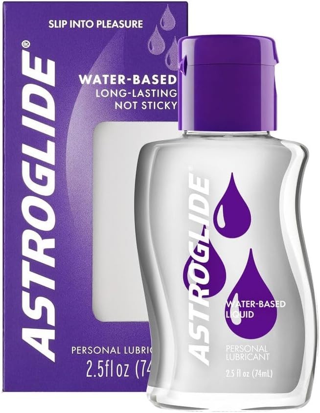2.5oz Water-Based Personal Lube - Perfect for Couples and Travel
