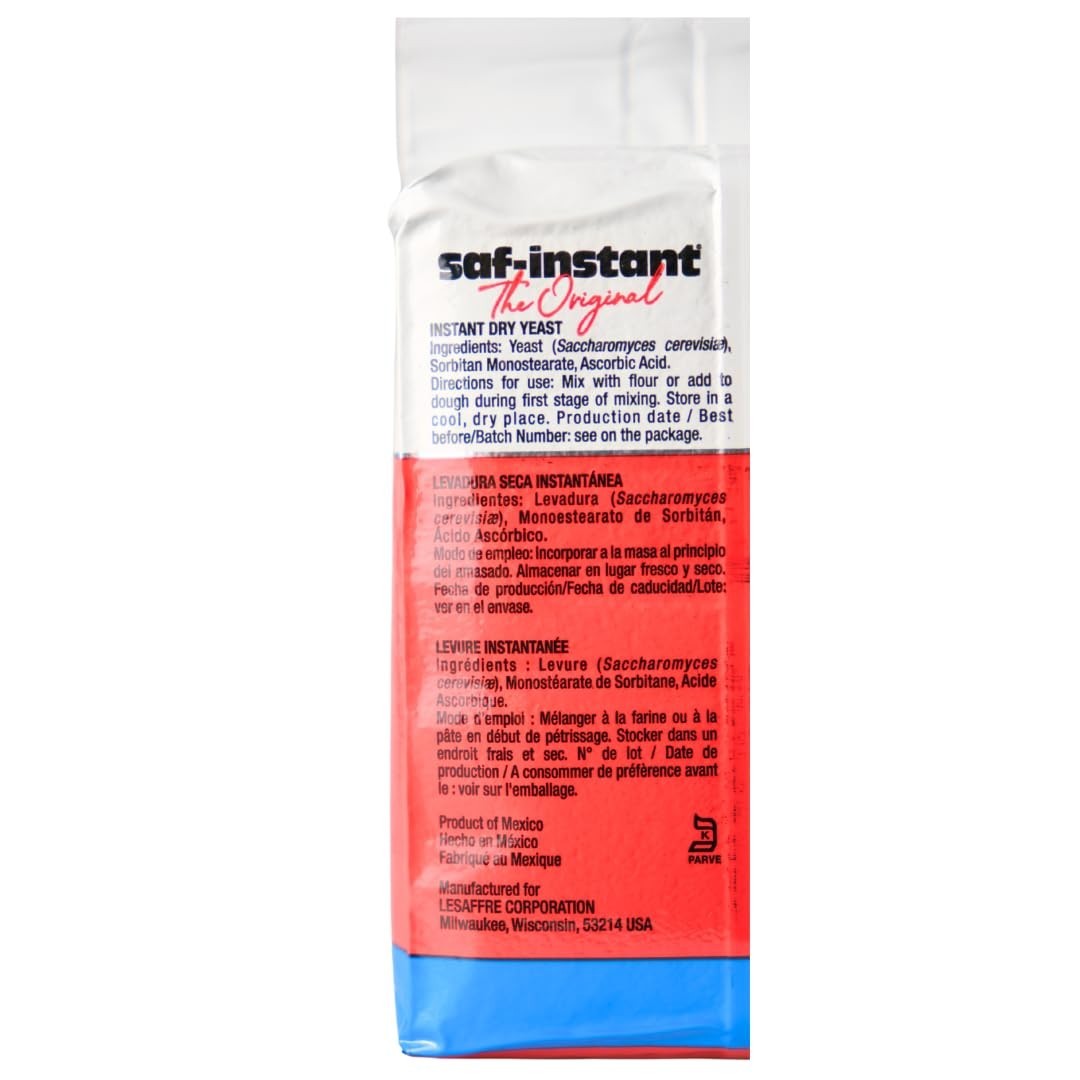 Instant Dry Yeast, 16 Ounce Pouch - Fast-Acting Baking Essential