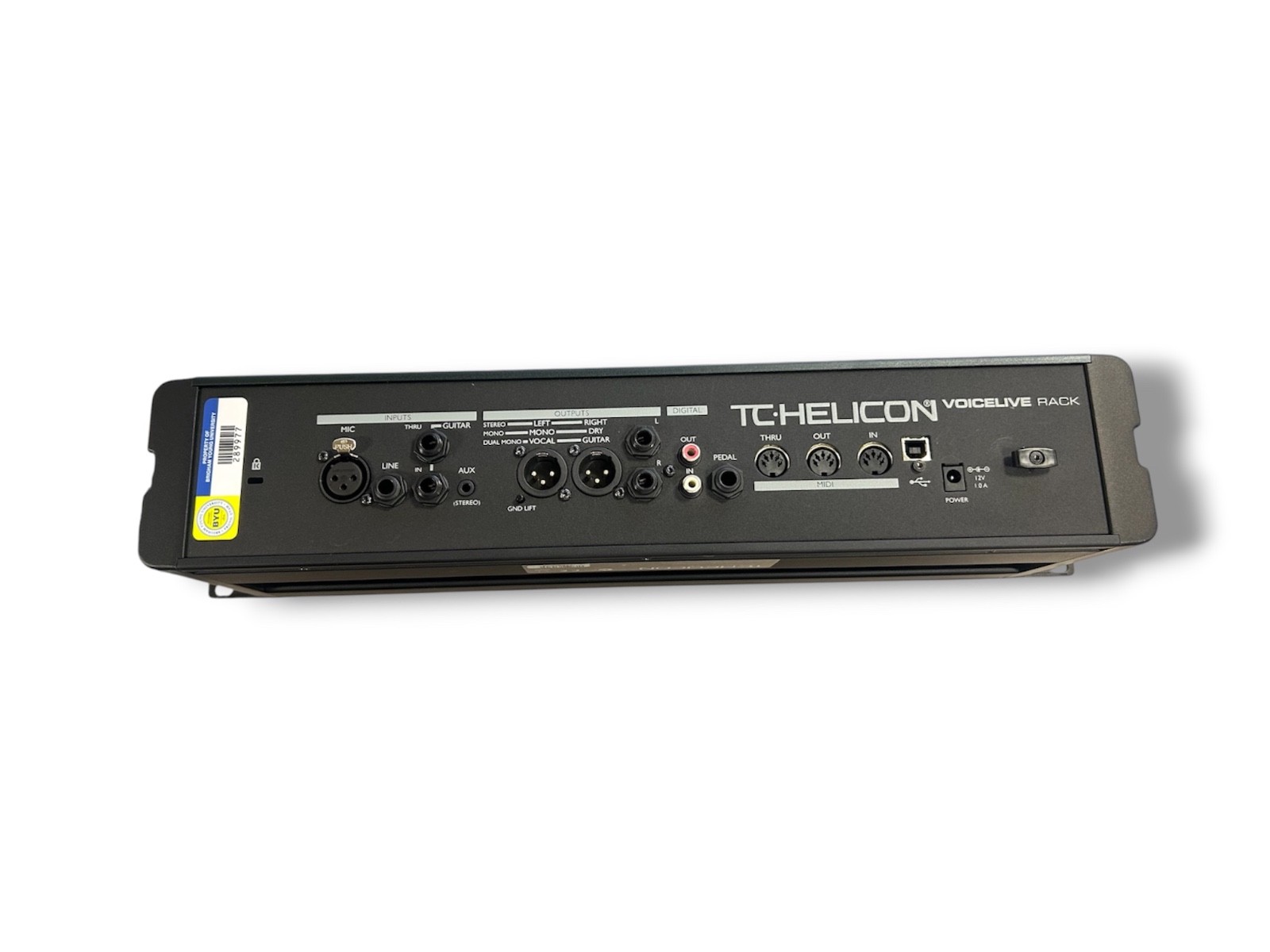 TC-Helicon VoiceLive Rack Vocal Effects Processor Live Performance - Not Tested